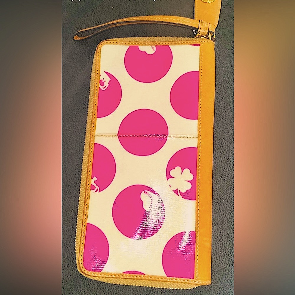 Vintage  large juicy couture wristlet